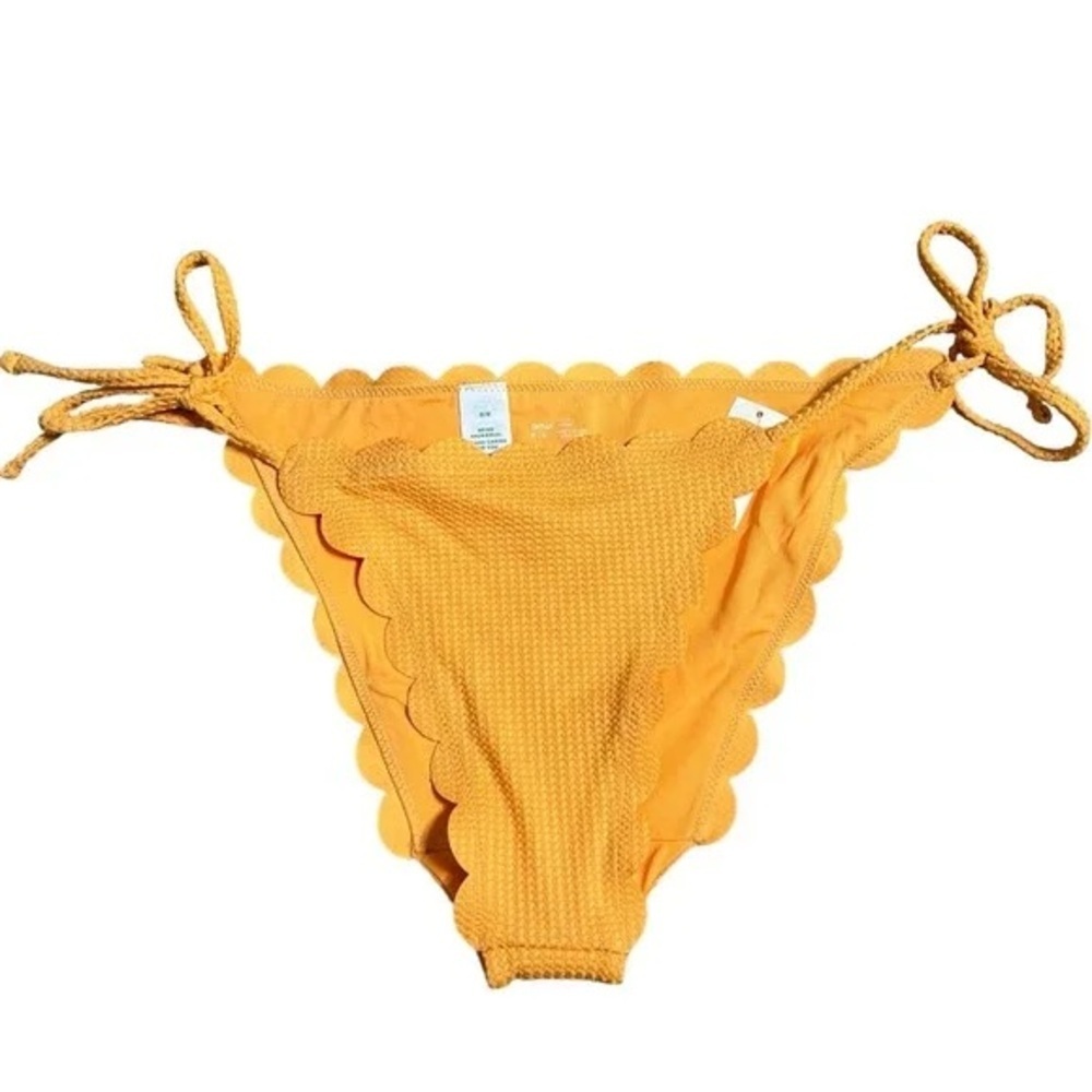 Aerie Waffle Scalloped Bikini Bottom
